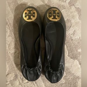 Tory Burch Classic Reva Ballet Flats, Black